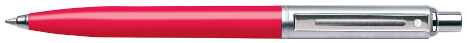 Sentinel Deep Pink Barrel, Chrome Trim, Ballpoint Pen