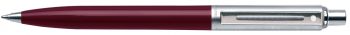 Sentinel Burgundy Barrel, Chrome Trim, Ballpoint Pen