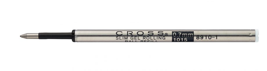 Slim Gel Rollerball Pen Refill - Black - Single Pack