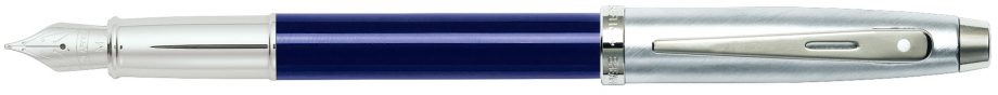 Sheaffer 100 Blue Lacquer Fountain Pen w/ Medium Nib