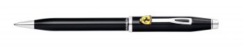 Cross Century II Collection for Scuderia Ferrari Glossy Black Lacquer Ballpoint Pen