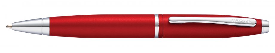 Calais Matte Metallic Crimson Ballpoint Pen