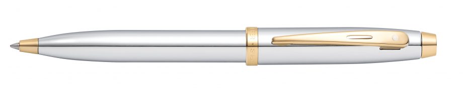 Sheaffer 100 Chrome with Gold Tone Ballpoint Pen