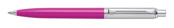 Sheaffer® Sentinel® Brushed Chrome Cap and Fuchsia Barrel Ballpoint Pen