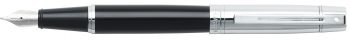 Sheaffer® 300 Glossy Black Barrel and Bright Chrome Cap Fountain Pen