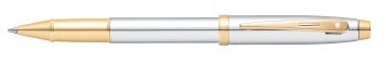 Sheaffer 100 Chrome w/Gold Tone Rollerball Pen