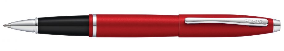 Calais Matte Metallic Crimson Rollerball Pen