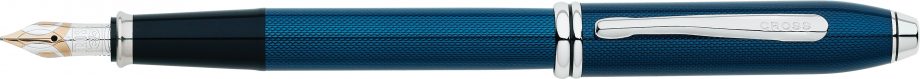 Townsend® Quartz Blue Lacquer Fountain Pen