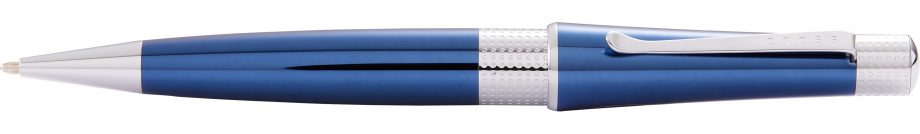 Beverly Translucent Cobalt Blue Lacquer Ballpoint Pen