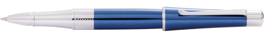 Beverly Translucent Cobalt Blue Lacquer Rollerball Pen
