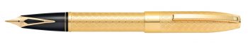Sheaffer® Legacy 23KT Gold-plated Medium Nib Fountain Pen with Engraved Chevron Pattern
